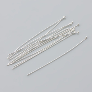 Srebne szpilki z główką AG925 55x0,7mm