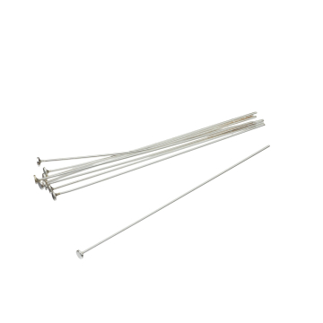 Srebrne szpilki z płaską główką AG925 60x0,7mm