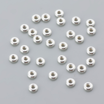 Srebrne donaty gładkie AG925 3mm