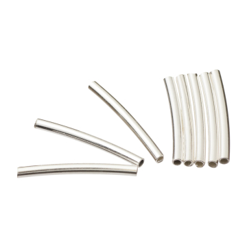 Srebrne rurki łuk AG925 1,5mm x 2cm