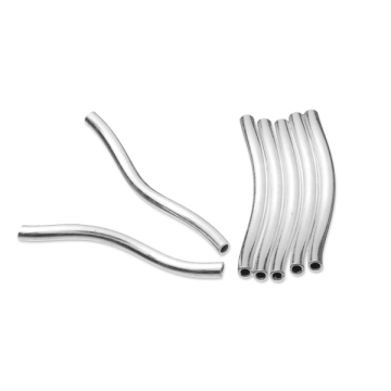 Srebrne rurki skręcane AG925 1,5mm x 2cm