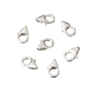 Srebrne zapięcie karabińczyk NTC AG925 10mm