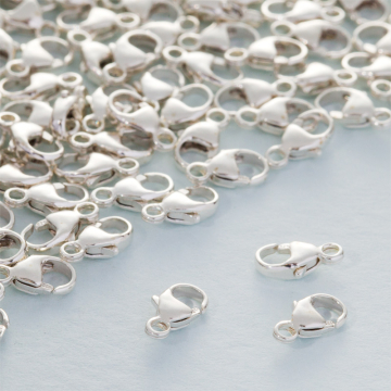 Srebrny karabińczyk TC AG925 8mm