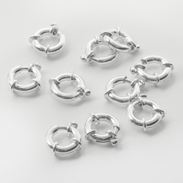 Srebrne zapięcie federing ozdobny AG925 16,5mm