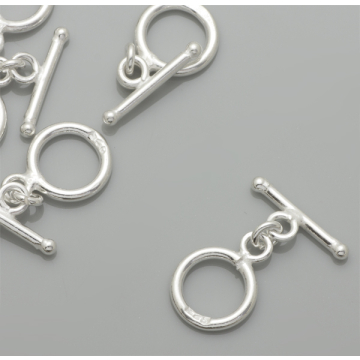 Srebrne zapięcie toggle AG925 20x15mm