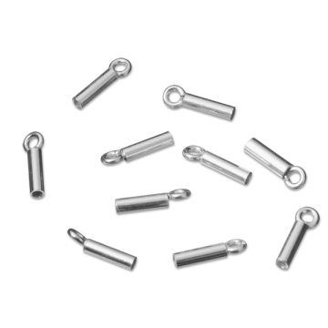 Srebrne końcówki do linek i rzemieni AG925 1,5mm