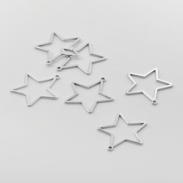 Srebrna zawieszka gwiazda do naszyjników AG925 14,5mm