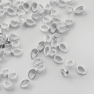 Srebrna krawatka gładka zwężana AG925 7x5mm