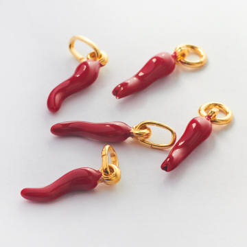 Srebrna zawieszka papryczka AG925 17mm