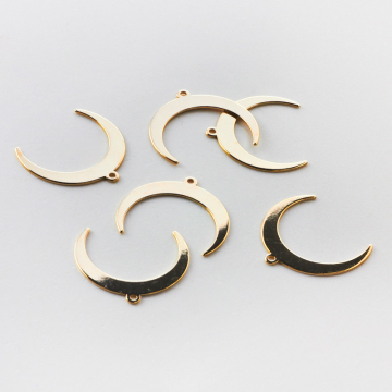 Srebrna zawieszka róg obfitości AG925 pozłacany 17mm