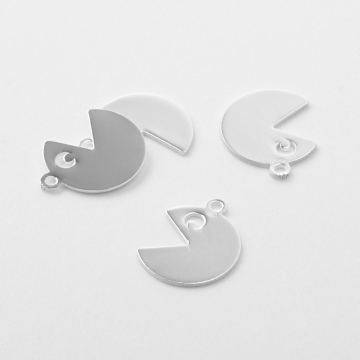 Srebrna zawieszka Pacman AG925 11,5mm