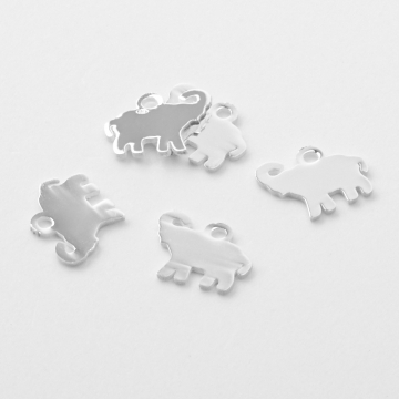 Srebrna zawieszka słoń AG925 6mm