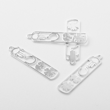 Srebrna zawieszka na szczęście AG925 27,5mm