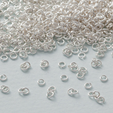 Kółeczka zaciskowe srebrne AG925 3x0,6mm