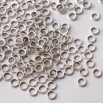 Srebrne kółeczka pełne AG925 8mm