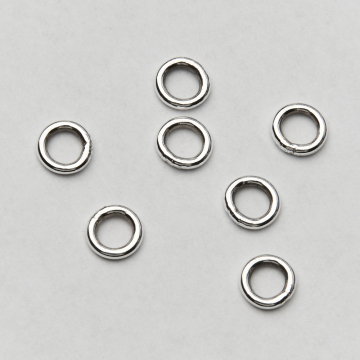 Srebrne kółko lutowane AG925 5x1mm