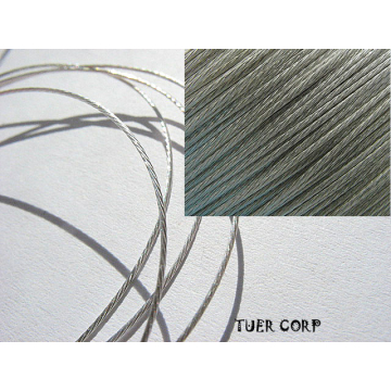 Srebrna linka skręcana  AG925 0,45mm