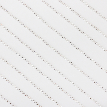 Srebrny łańcuszek rolo diamentowany AG925 2mm