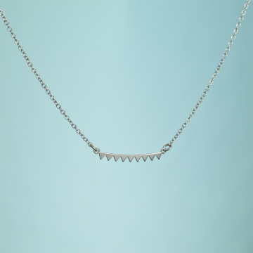 Srebrny rodowany naszyjnik Huntka,  AG925 42cm