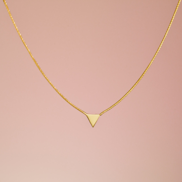 Srebrny, pozłacany naszyjnik Chikala,  AG925 45cm