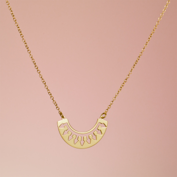 Srebrny, pozłacany naszyjnik Anapo,  AG925 44cm