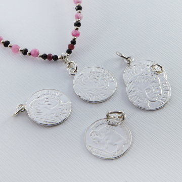 Srebrna moneta zawieszka Liberty 16mm