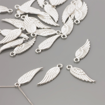 Srebrna zawieszka skrzydło 24x8mm AG925