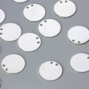 Srebrna celebrytka kółeczko 15mm AG925