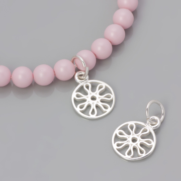 Srebrna zawieszka falbanki 12mm AG925