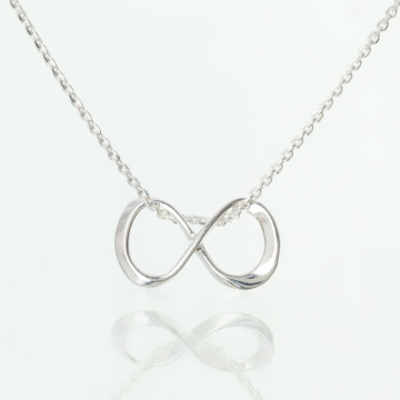 Srebrna zawieszka nieskończoność 16mm AG925