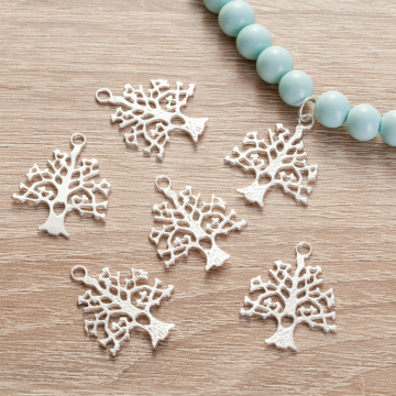 Srebrna zawieszka drzewo AG925  26.5x21mm