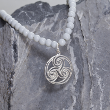 Srebrna zawieszka ze spiralkami 18,5mm AG925