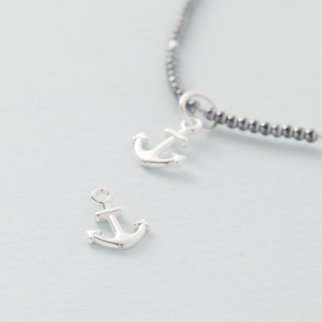 Srebrna zawieszka kotwica AG925 13x10mm