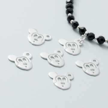 Zawieszka myszka miki AG925 srebrny 16mm