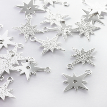 Zawieszka róża wiatrów z cyrkonią AG925 20,5mm