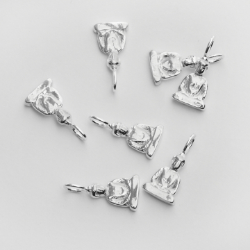 Srebrna zawieszka Budda AG925 16mm