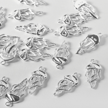 Srebrna zawieszka meduza AG925 24mm