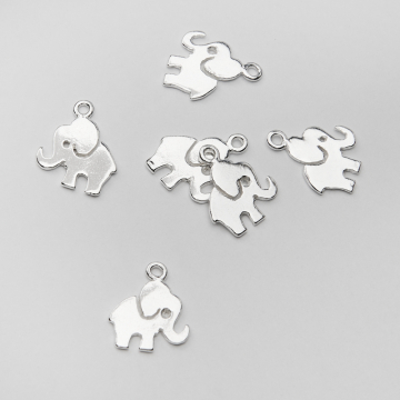 Srebrna zawieszka słonik AG925 12mm