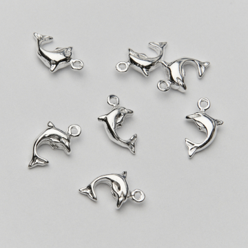 Srebrna zawieszka delfin AG925 13mm