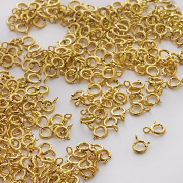 Zapięcie federing GOLDFILLED AU858 złoty 5mm