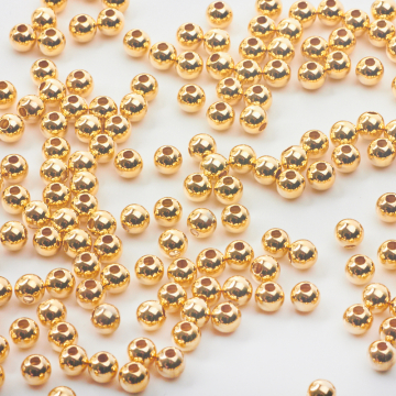 Kulki gładkie GOLDFILLED 5mm AU585 5mm