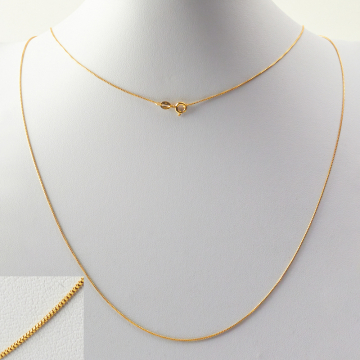 Łańcuszek żmijka GODLFILLED z zapięciem 60cm 0,8mm