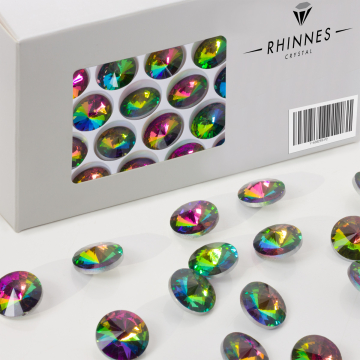 Rhinnes rivoli stone 14mm vitrail medium