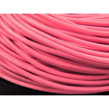 Rzemień różowy 2mm Rzemień różowy 2mm