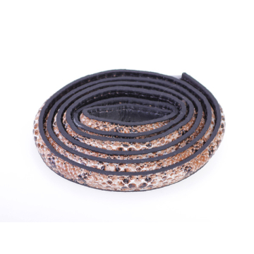 Rzemień półokrągły szyty wężowy 10x5mm Rzemień półokrągły szyty wężowy 10x5mm