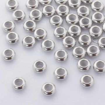 Zapięcie stoper z silikonem ze stali chirurgicznej 10mm