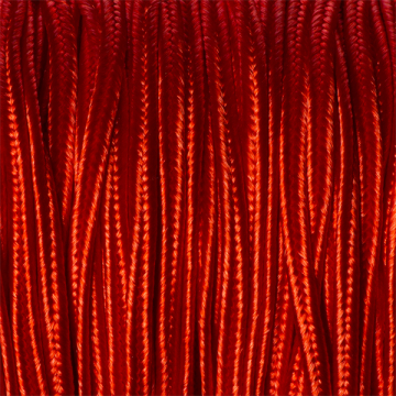 Sznurek do sutaszu krwisty czerwony 3mm