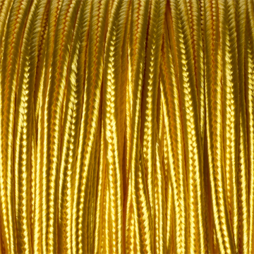 Sznurek do sutaszu słoneczny żółty 3mm