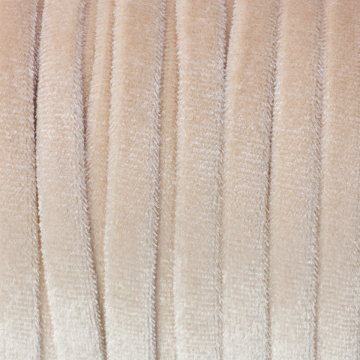 Sznurek welurowy beżowy 1.5x6mm