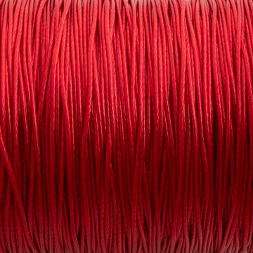 Sznurek powlekany ciemny czerwony 0,5mm